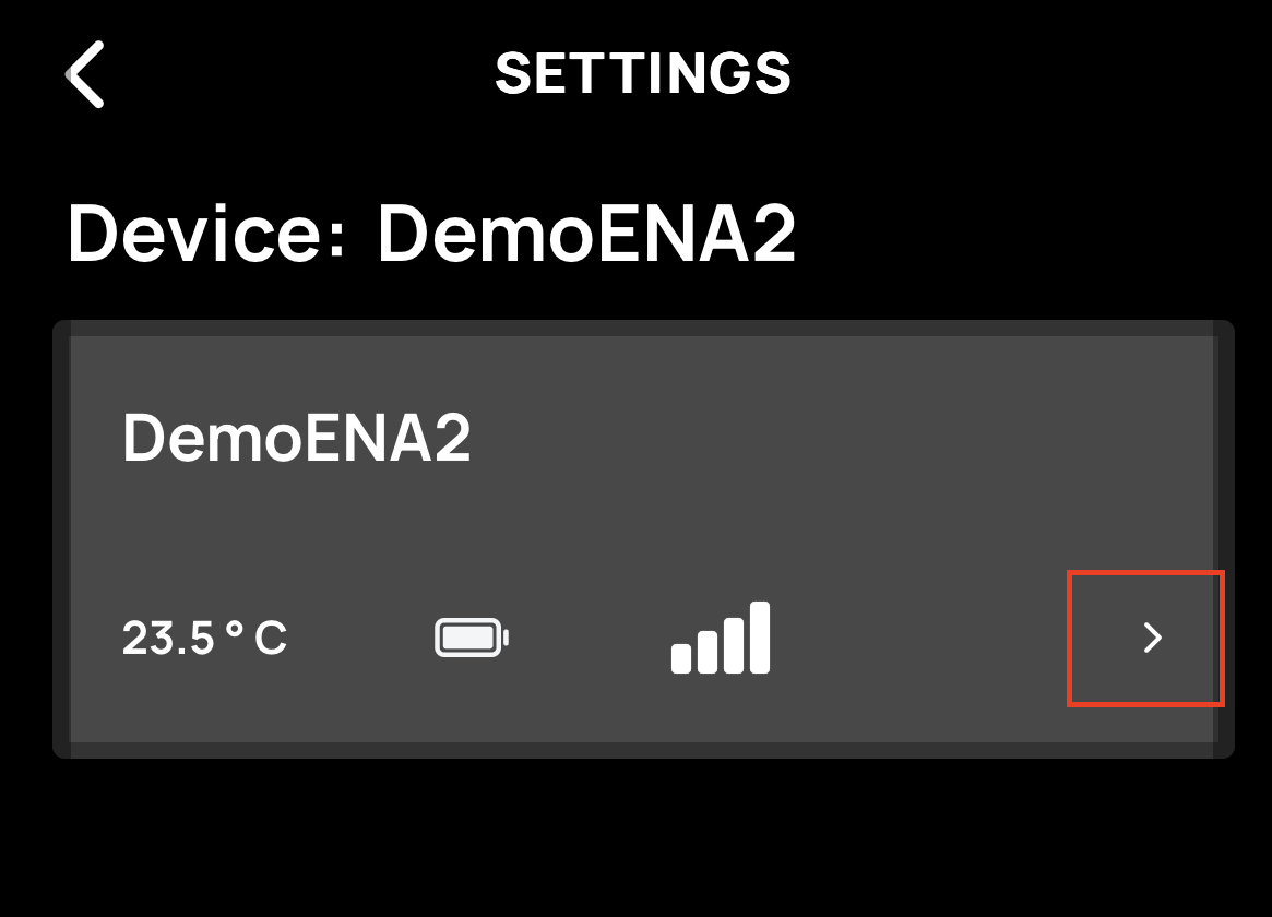 What do the icons mean in the App?
